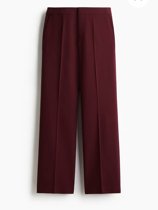 NWT Burgundy Dress Pants. NEW - Picture 4 of 12